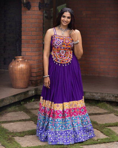 Navratri 2025 Rangat Lehenga Choli for Garba and Dandiya Nights