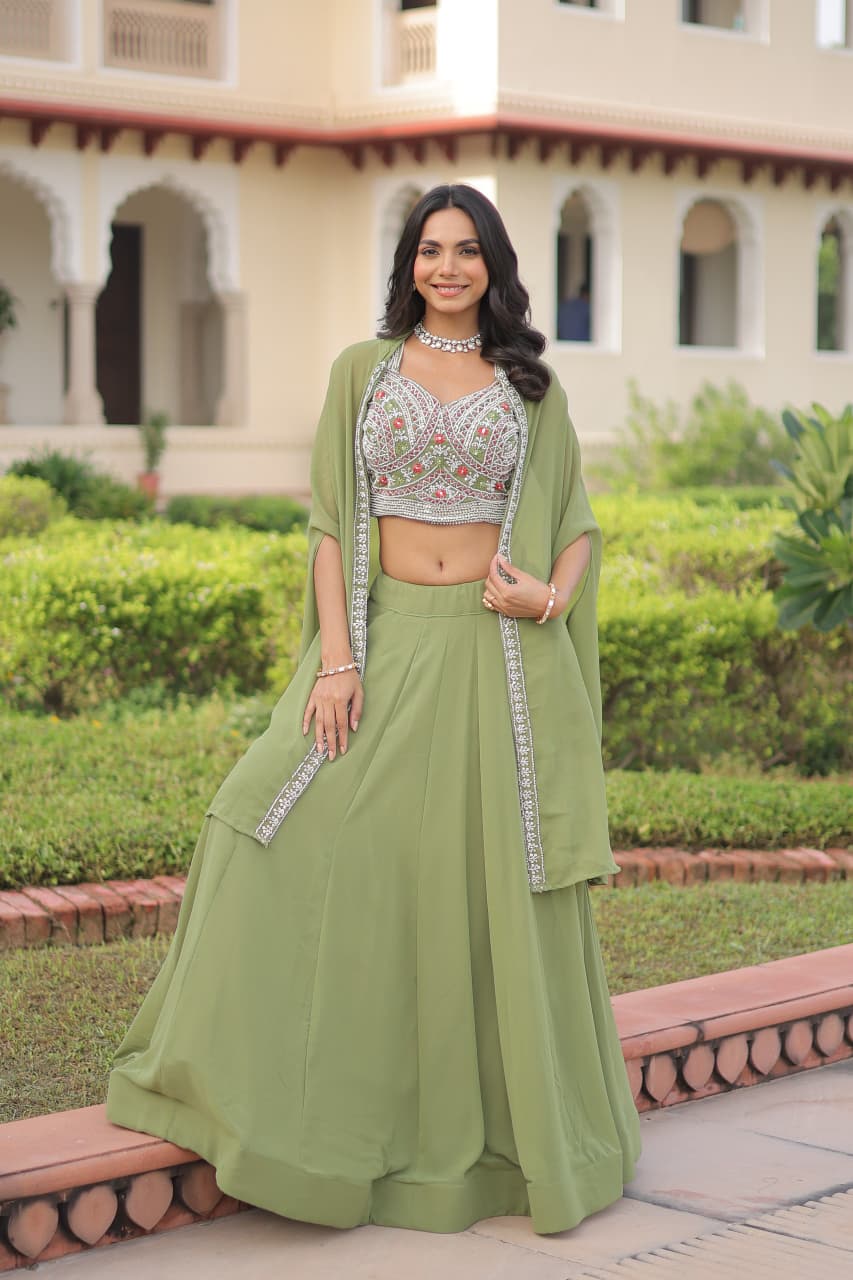 festive wear lehenga choli for women