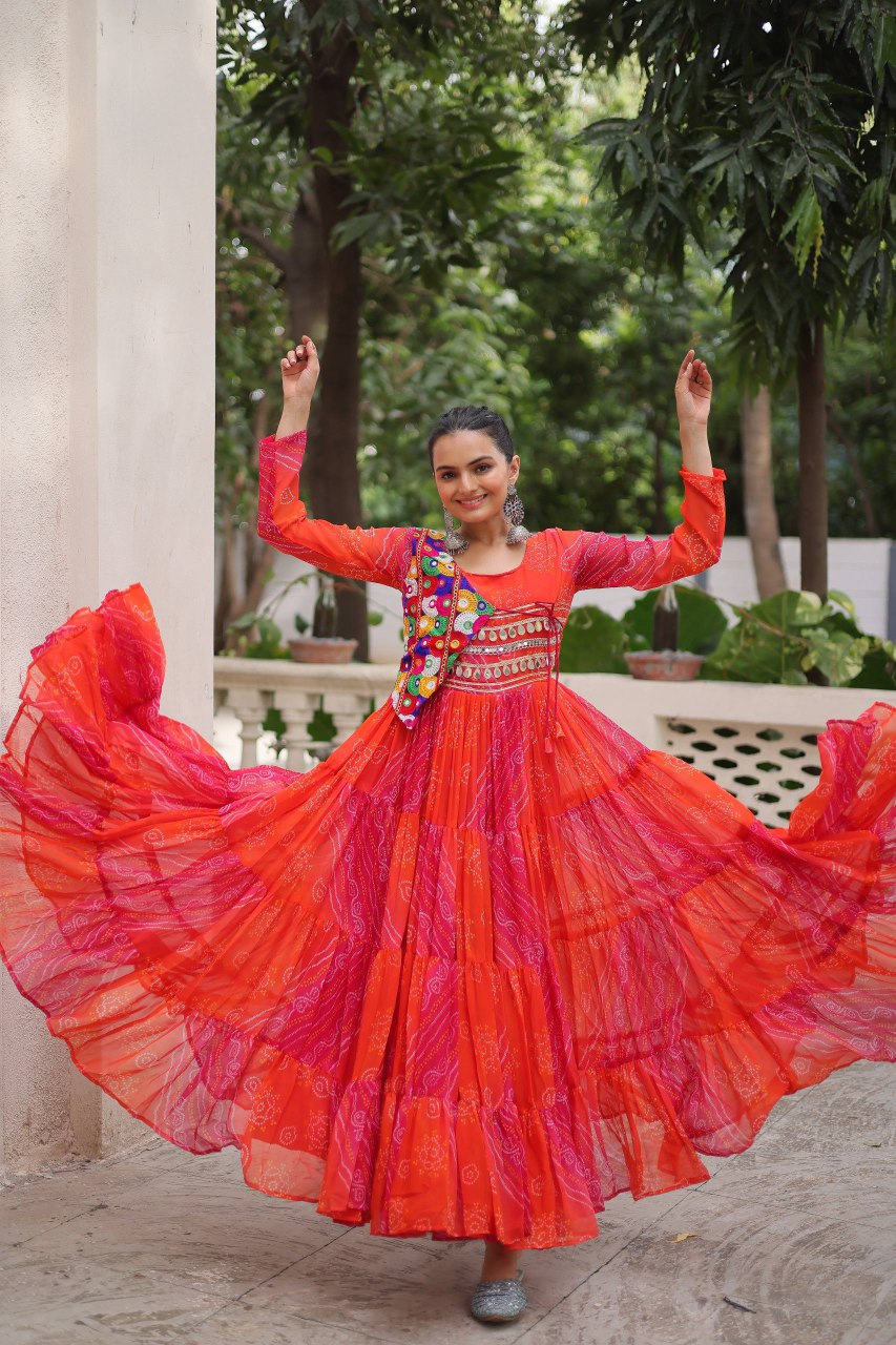 Designer Gown for Navratri Festival 2025