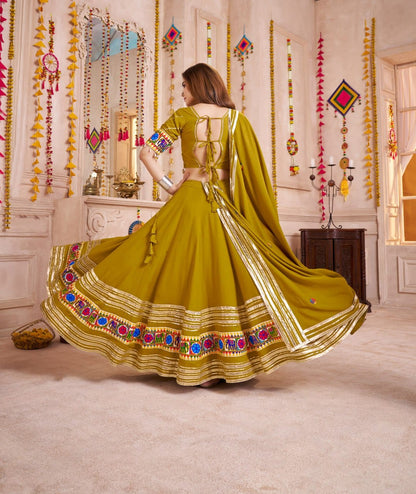 Stylish Chaniya Choli for Navratri Garba nights