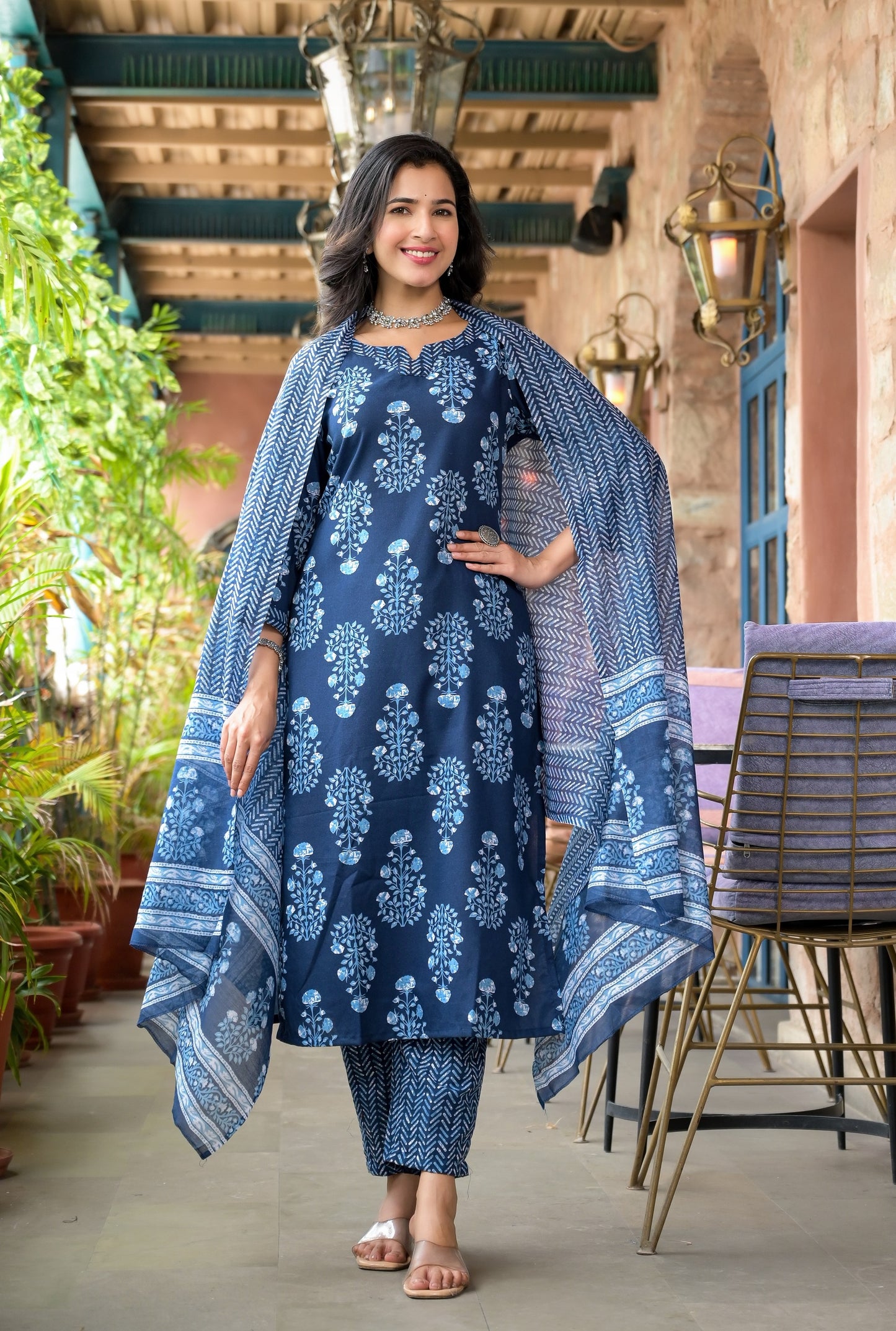 Elegant Festive & Casual Wear Suit Set in Soft Fabric