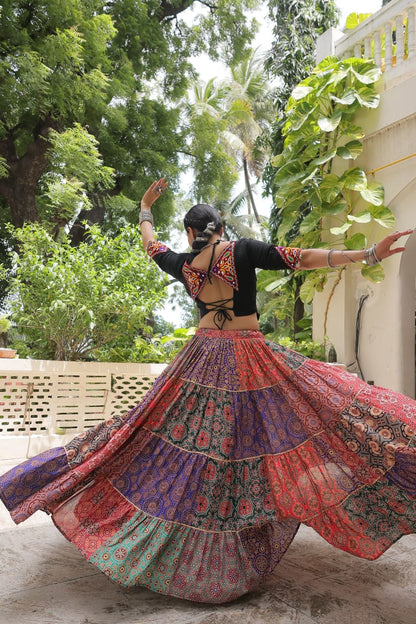 Ready-to-Wear Lehenga Choli with Gotta Lace Work – Tijori Threads