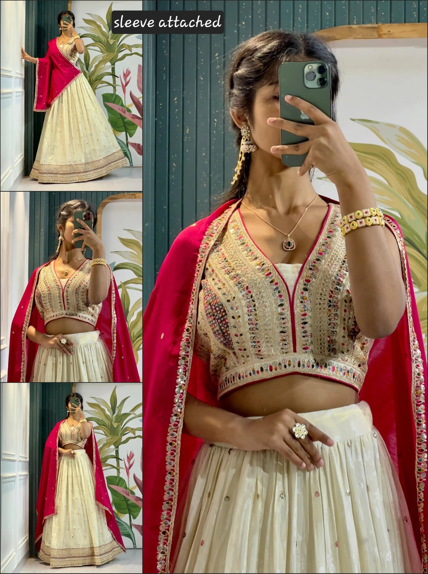 Bridesmaid Tissue Lehenga – Wedding Wear 2025 Tijori Threads