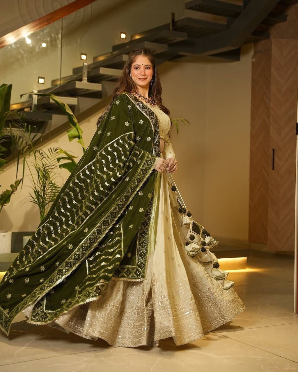 Festive Wear Lehenga Choli Set for Women – Styled Look