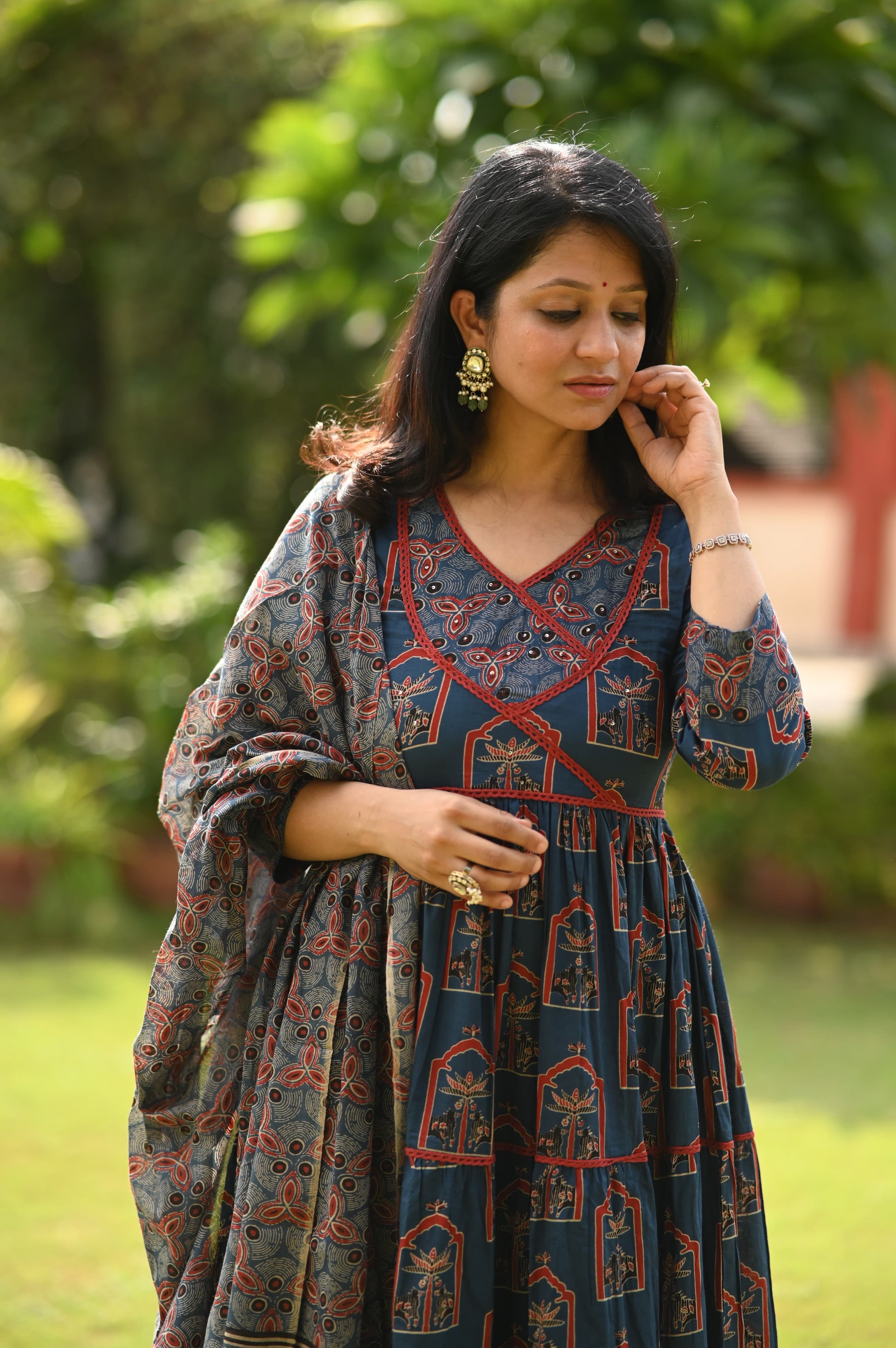 Elegant Anarkali Suit for Festive Wear – Styled Look