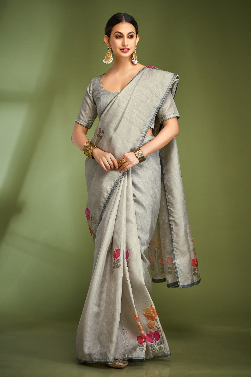 Elegant Kala Jamun Neetika Silk Collection