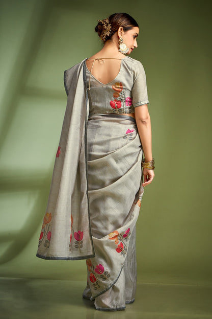 Elegant Kala Jamun Neetika Silk Collection