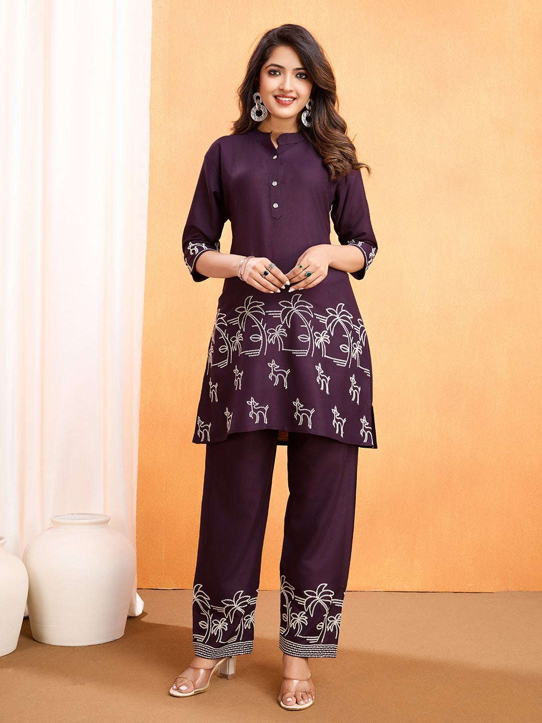 Comfortable Viscose Rayon Kurti Set – Styled Look