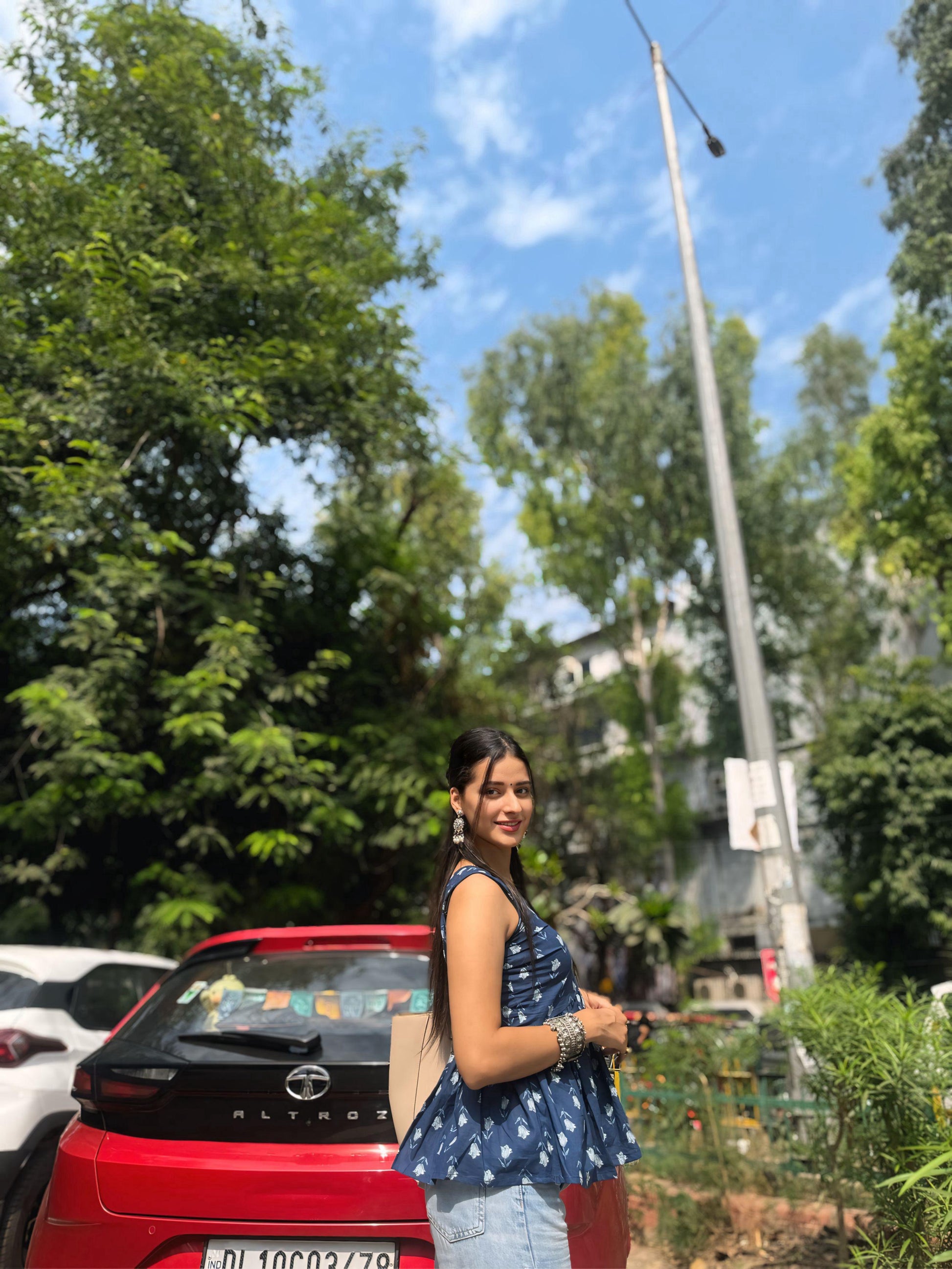  Ocean Short Peplum Kurti Top – Ethnic Wear for Women