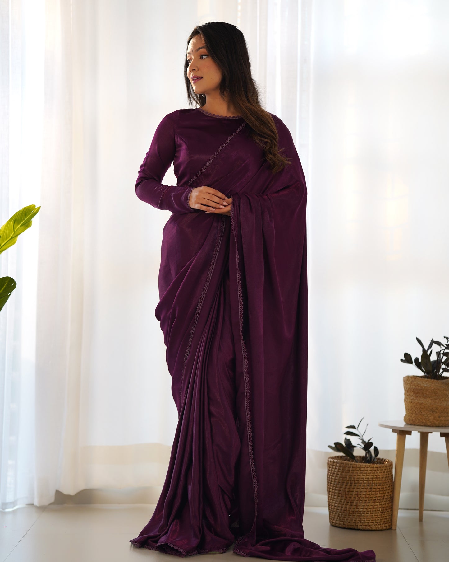 Elegant Ready-to-Wear Saree for Weddings