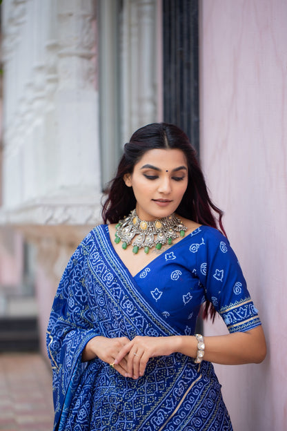 Festive Bandhani Lehenga Choli – Styled Look