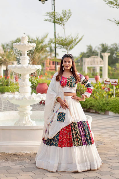 Festive lehenga choli for Garba and Navratri