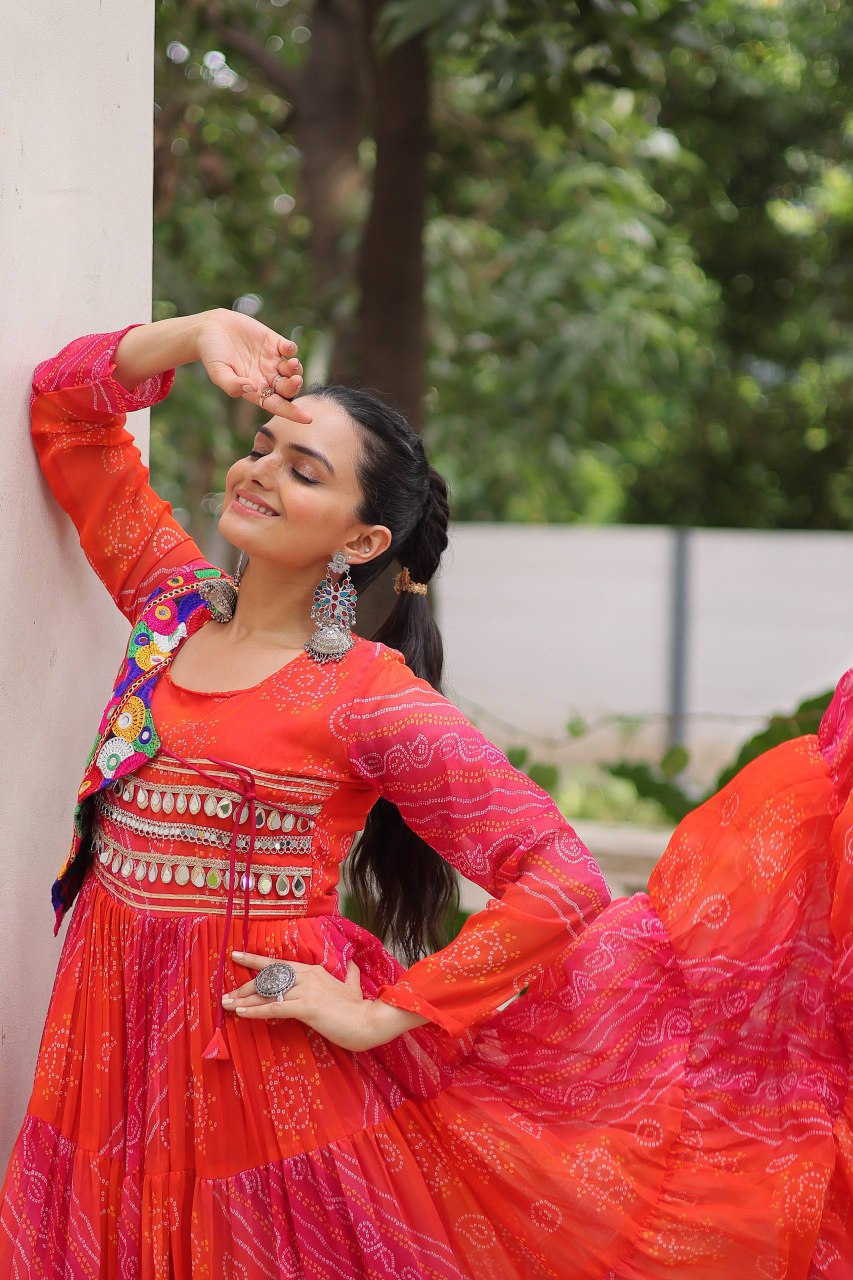 Designer Gown for Navratri Festival 2025