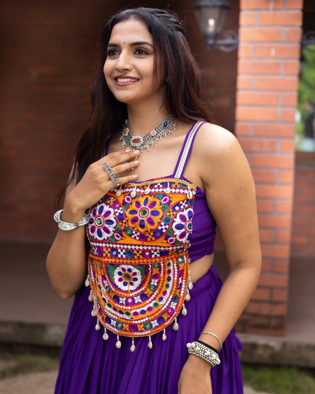 Navratri 2025 Rangat Lehenga Choli for Garba and Dandiya Nights